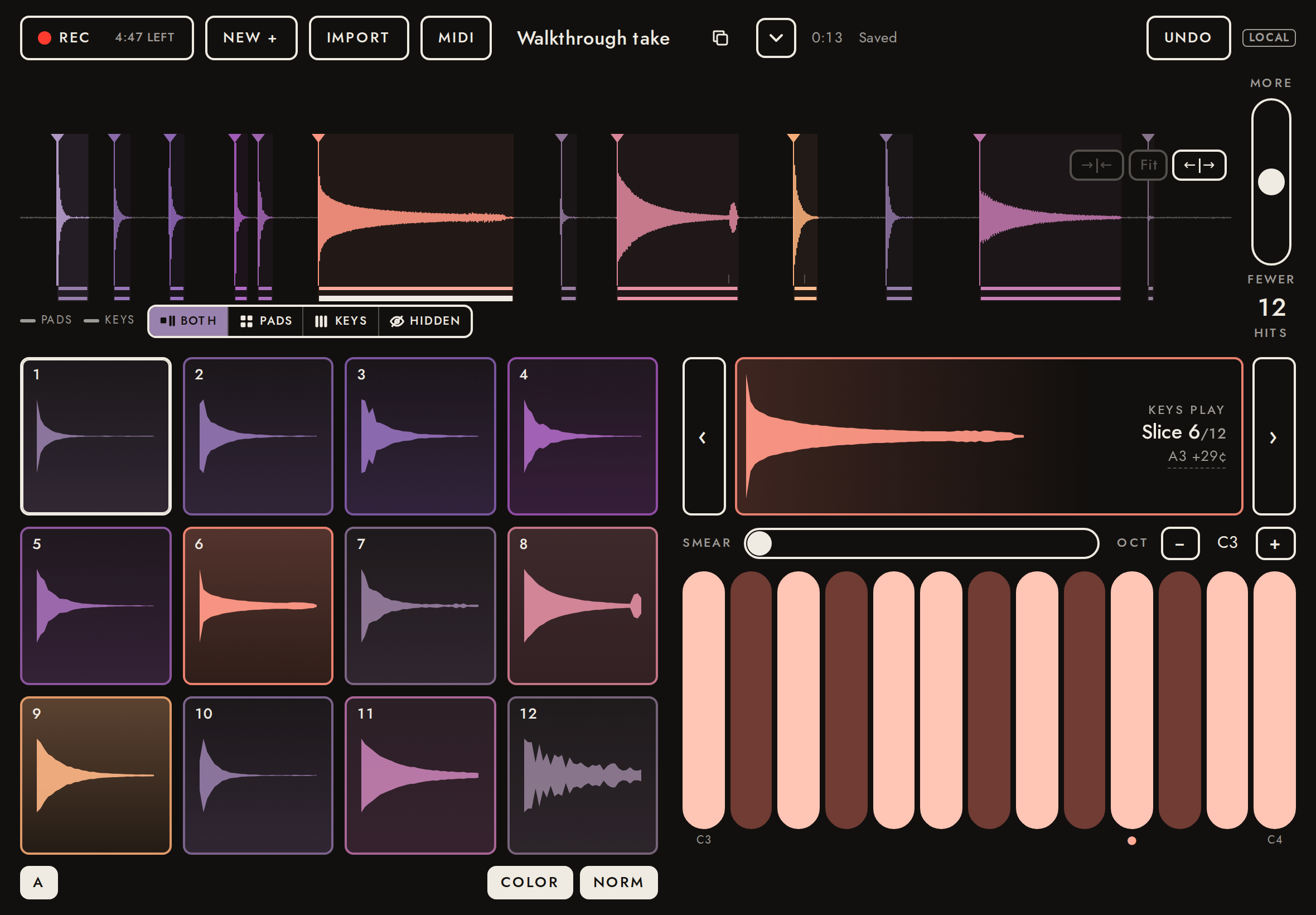The Dusk palette.